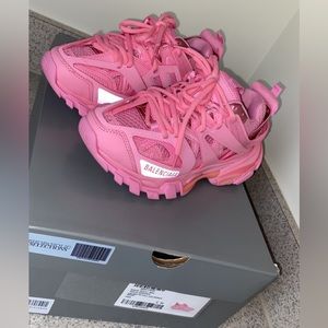 Balenciaga track trainer (W) (pink) size 34